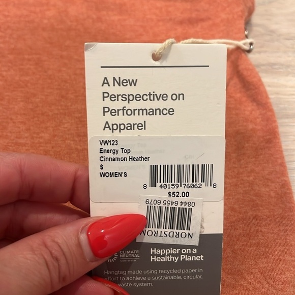 NWT Vuori Energy Top Tank cinnamon Heather women’s small S sold out - Picture 7 of 8